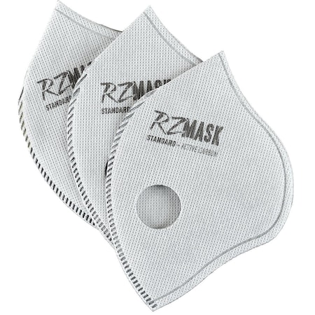 Rz Industries RZ Mask Filters - F1 Standard Active Carbon, 3 pack 82828